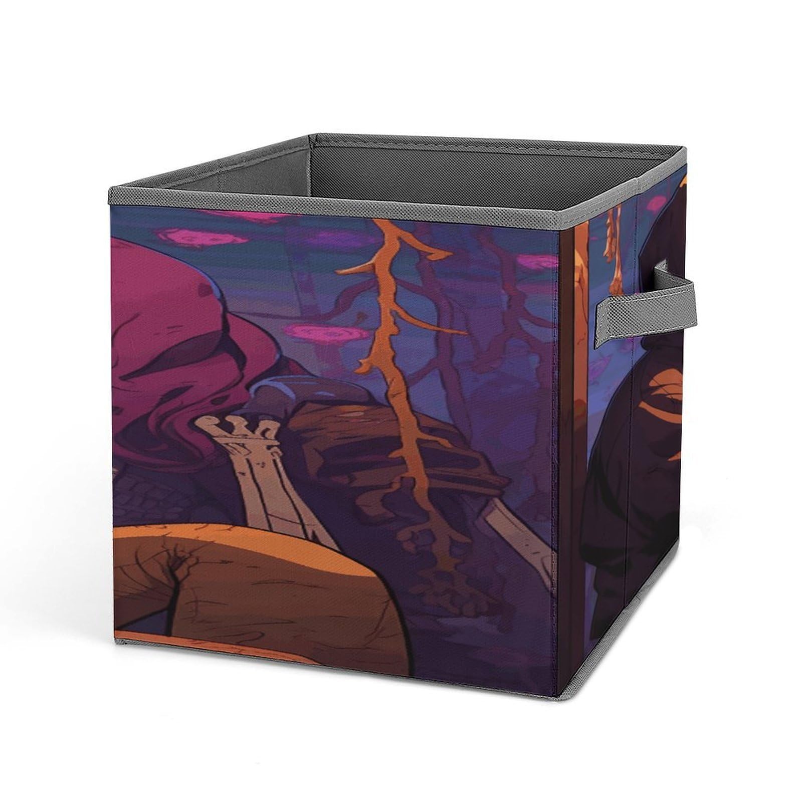 Fekiloot Girls Style And Skull Storage Bins Storage Baskets
