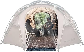 Amazon.co.jp: OneTigris TOWER-M ドームテント TPU ドア 透明