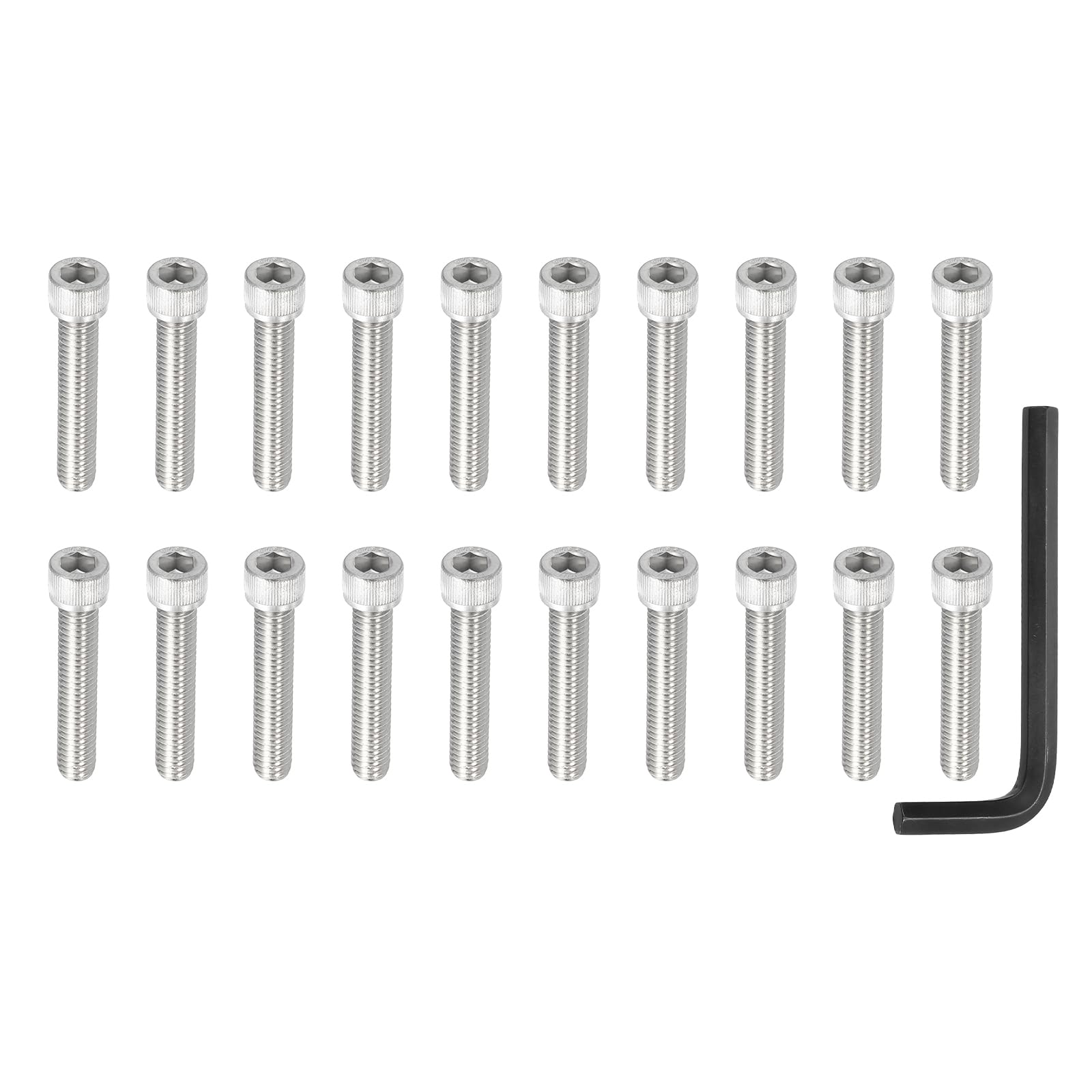 PATIKIL 1-3/4"-18 x 1-3/4" Socket Head Screws Cap Bolt