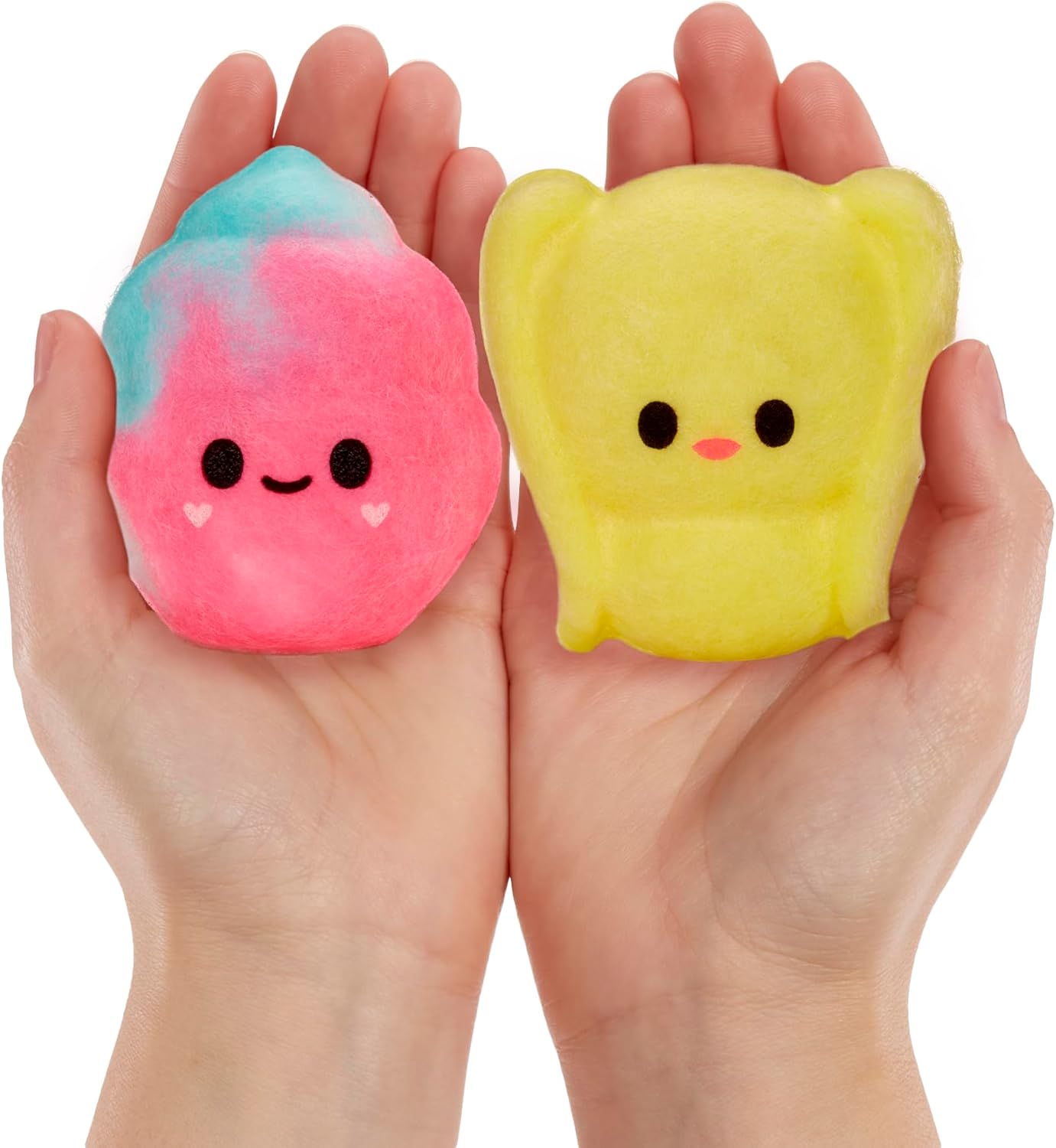 Fluffie Stuffiez Ice Cream & Bunny Minis Collectible Feature Plush, Surprise Reveal Unboxing Soft and Squishy Tactile Play Fidget DIY