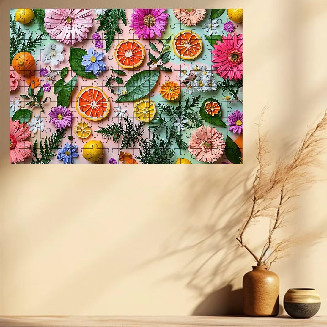 Puzzle 1500 elementów dla dorosłych, puzzle 1500 elementów fabrycznych, puzzle kwiatowe dla dorosłych z wykwintnym pudełkiem do pakowania, gry edukacyjne, duże drewniane puzzle na prezent dla kobiet