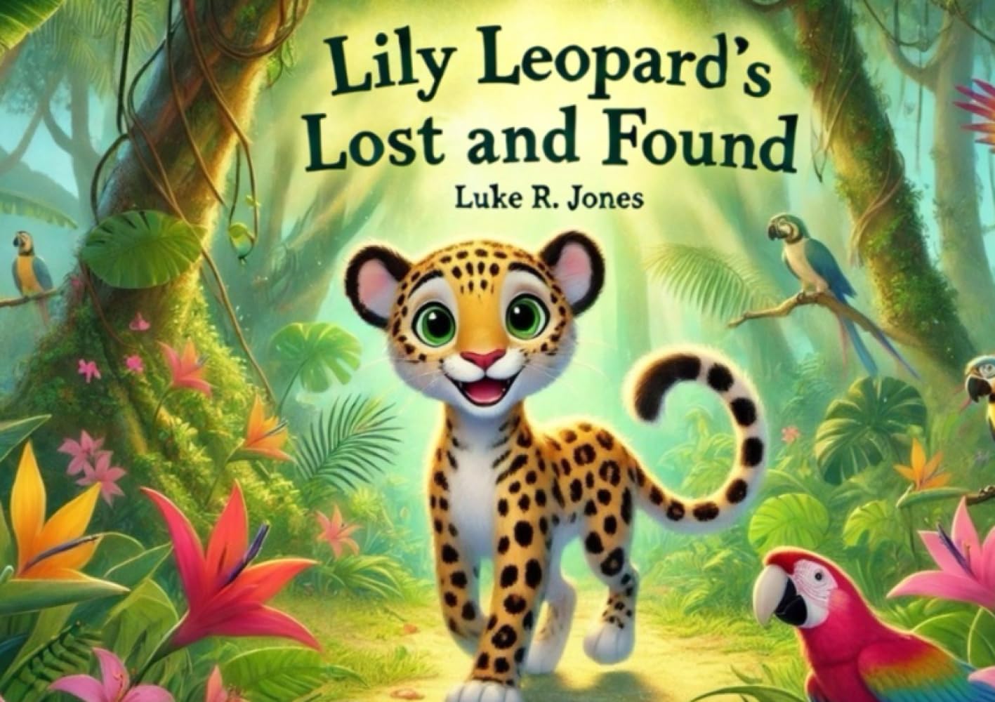 Lily Leopard's Lost and Found: - Picture book