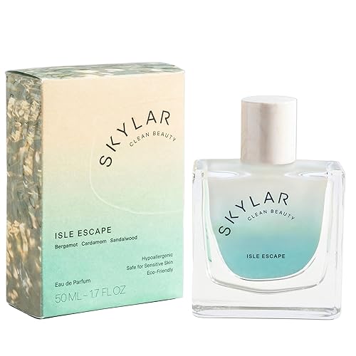 Skylar Isle Escape Eau de Perfume  Perfume hipoalergénico y limpio para mujeres y hombres, vegano y seguro para pieles sensibles, perfume fresco con disponible en Yaxa Costa Rica