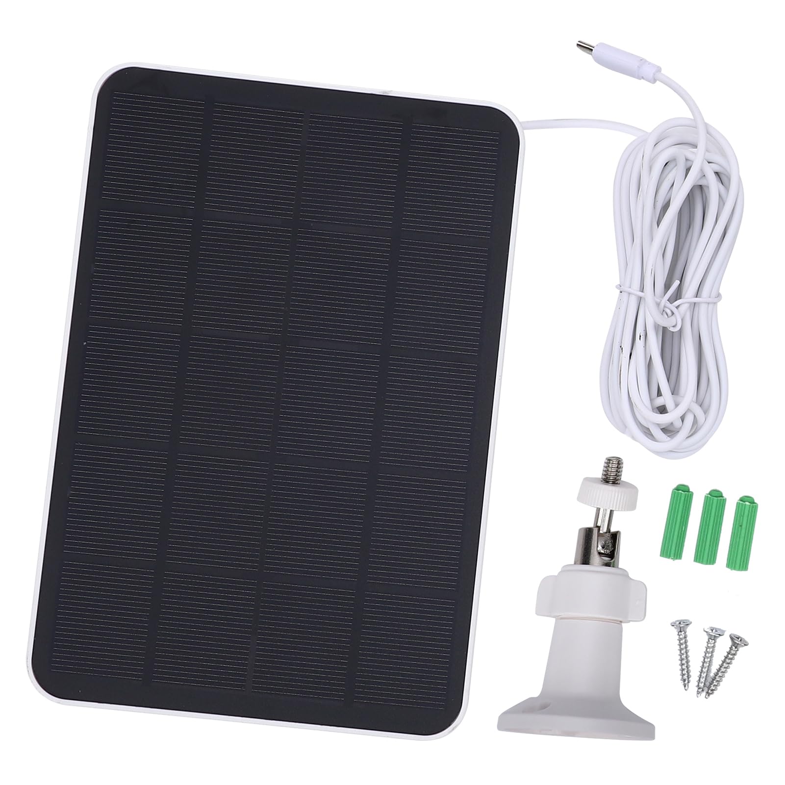 Panel solar para camaras de seguridad en zonas exteriores y fincas sin luz