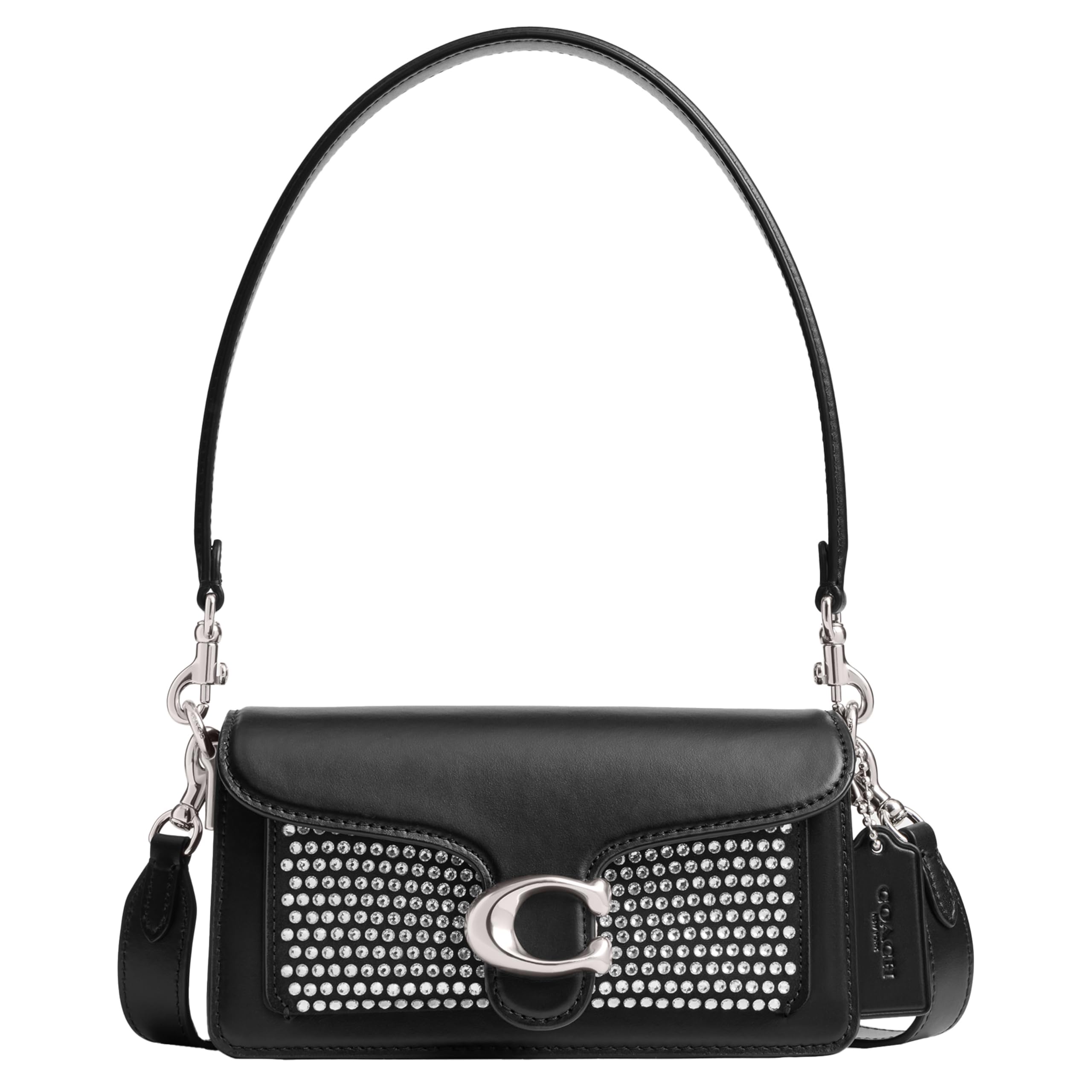 Photo 1 of Coach Refined Calf Leather Tabby Shoulder Bag 20 with Crystal Pocket