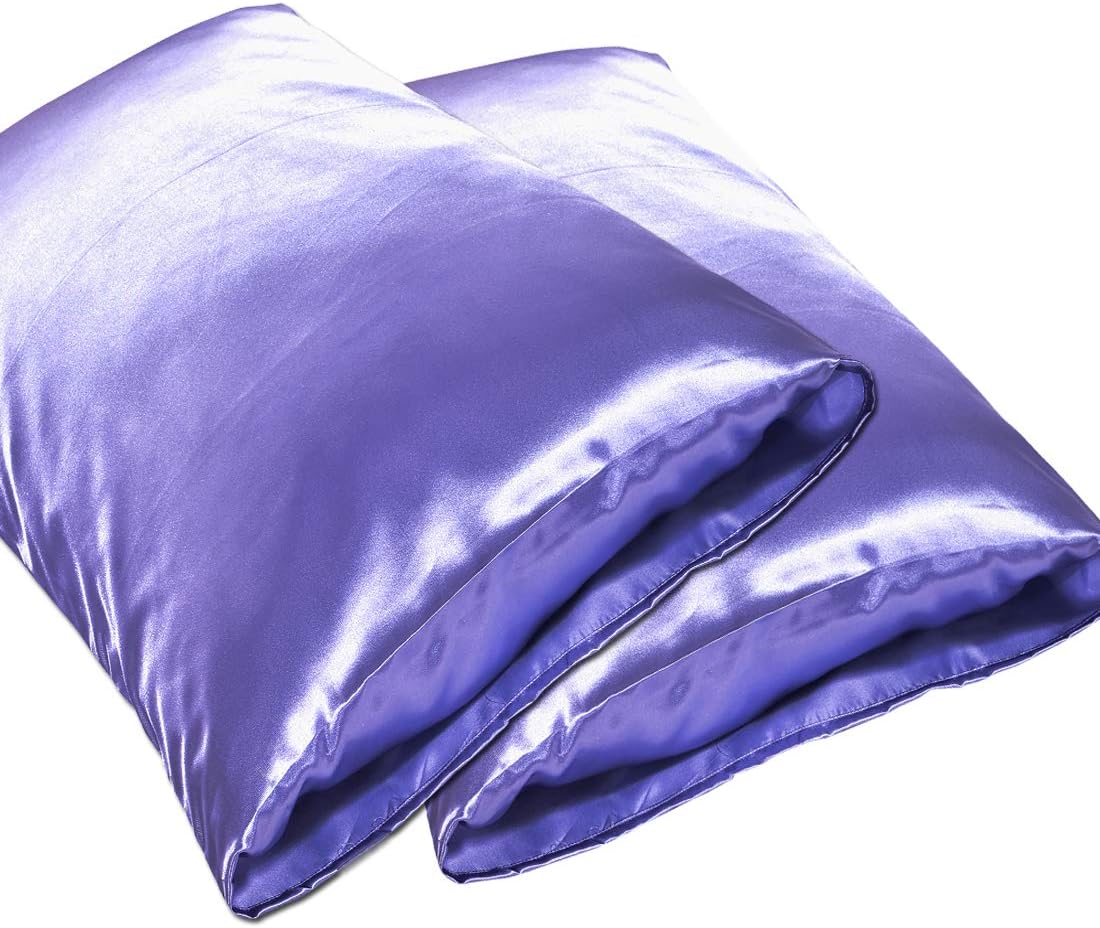 JINHONGRUI Silk Satin Pillowcase for Hair and Skin, Facial