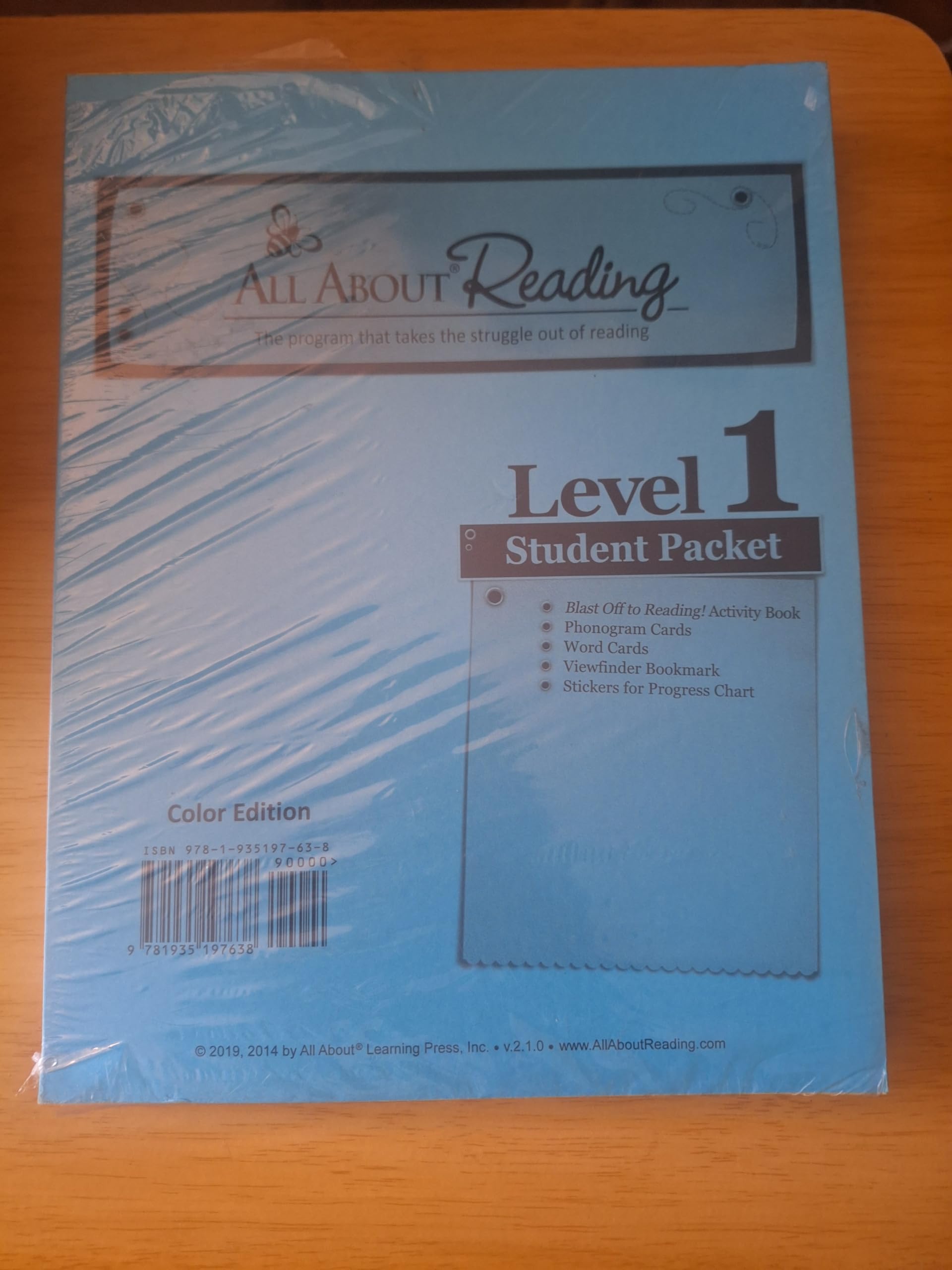 All About Reading Blast Off to Reading a Learning Activity Book Level 1 (Paperback) - Image 4