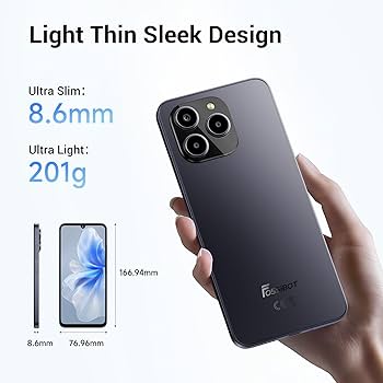 Amazon | FOSSiBOT S2 SIMフリー スマホ 本体 20GB+256GB/1TB