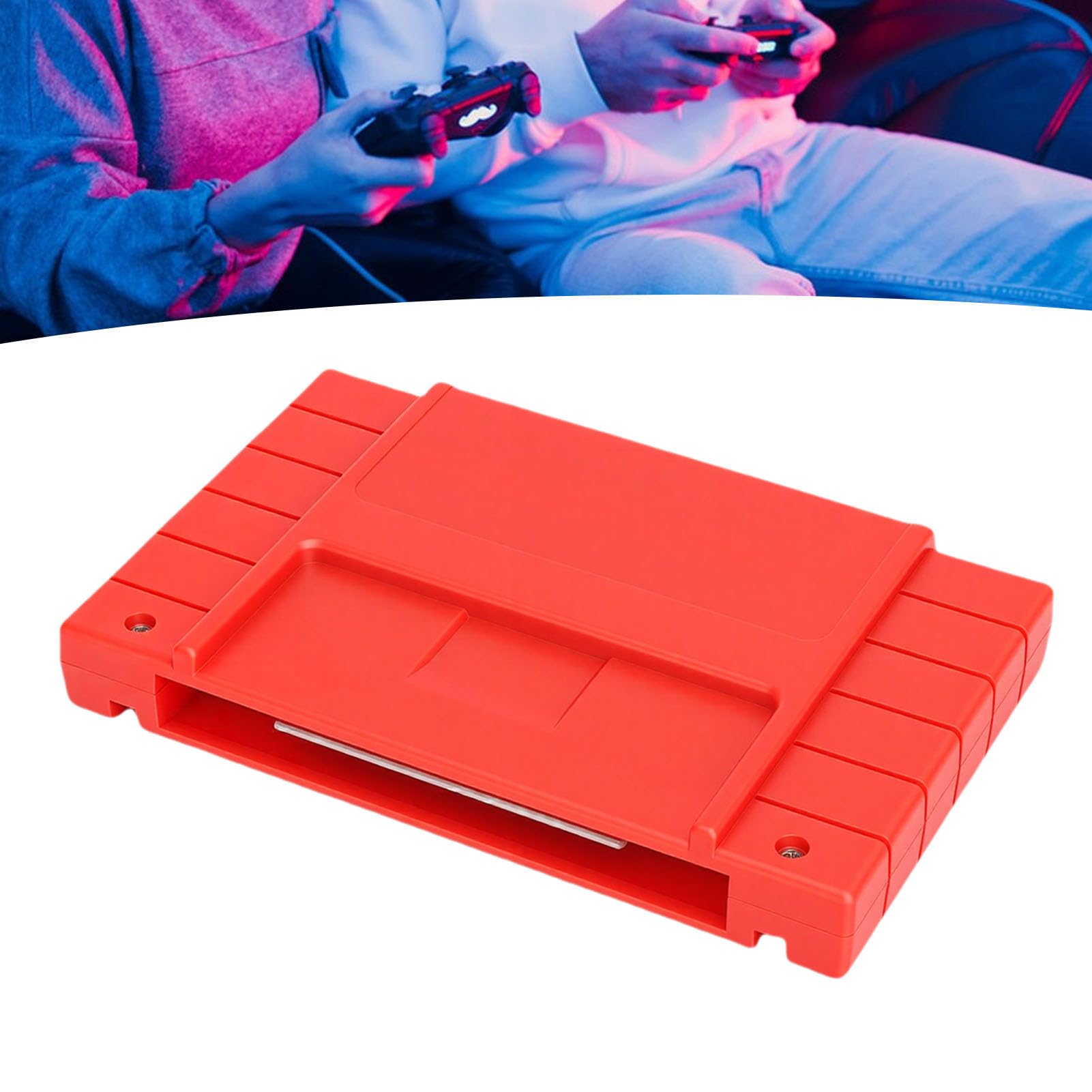 Cuifati Cartucho de Juego 900 en 1, Tarjeta de Memoria Integrada de 8 GB de Funcionamiento Rápido con Función de Guardado para Consola de Juegos de 16 Bits