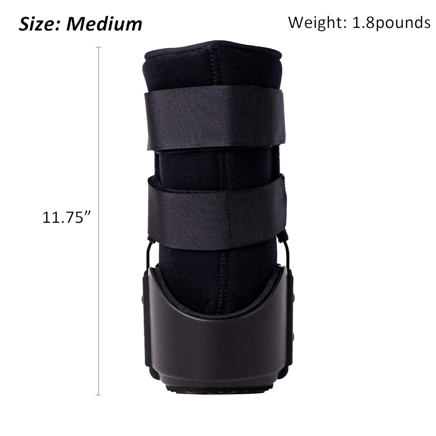 Walking Boot Fracture Boot for Broken Foot, Sprained Ankle-Medium : Health & Household