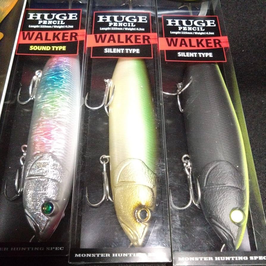 デプス】限定品スライドスイマー250 ヒュージペンシルウォーカー4セット