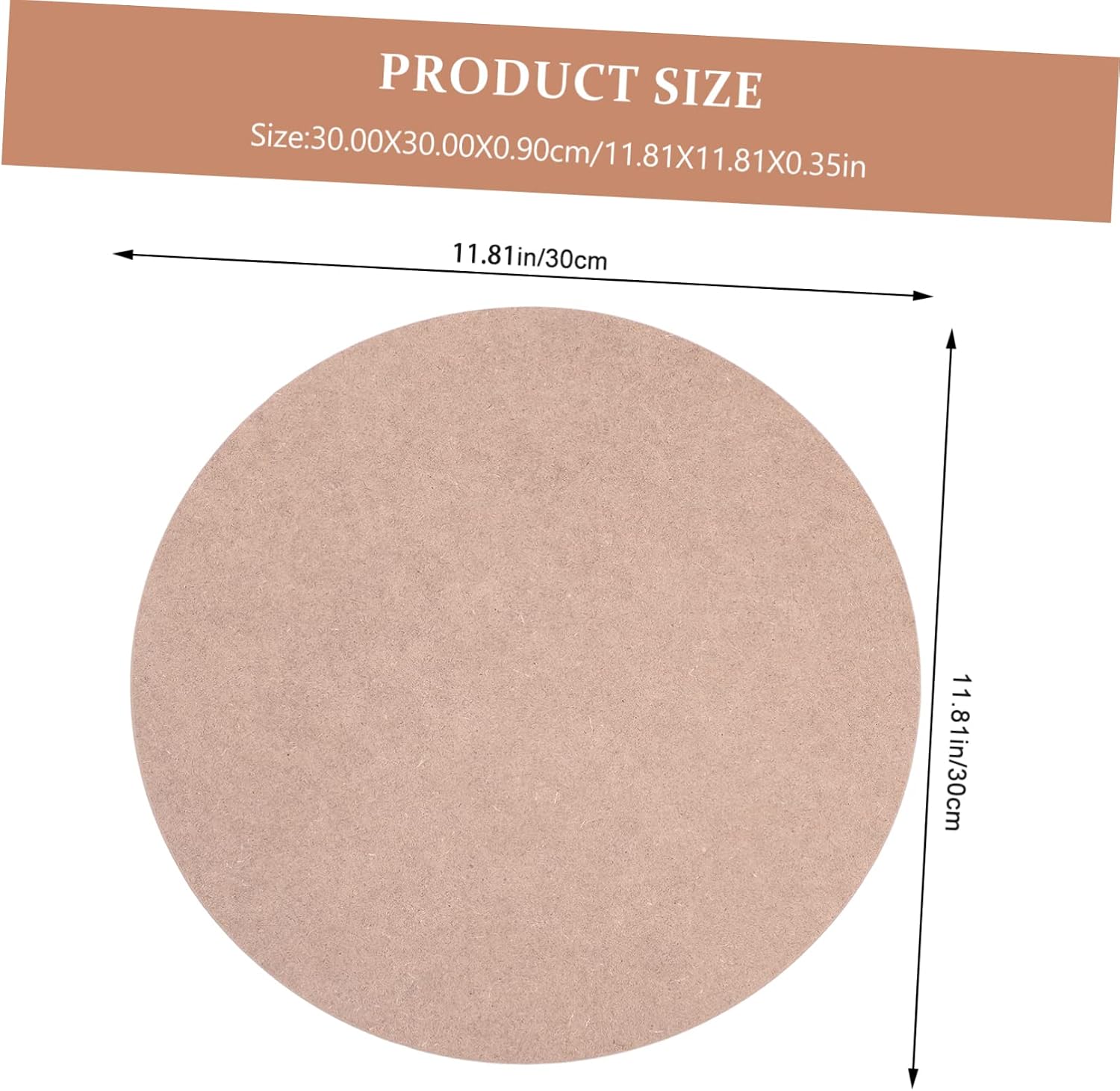 Tofficu Wooden Pottery Clay Sculpture Base Plate for DIY Crafts Portable Crafting Tool for Artists for Clay Modeling and Sculpting Projects