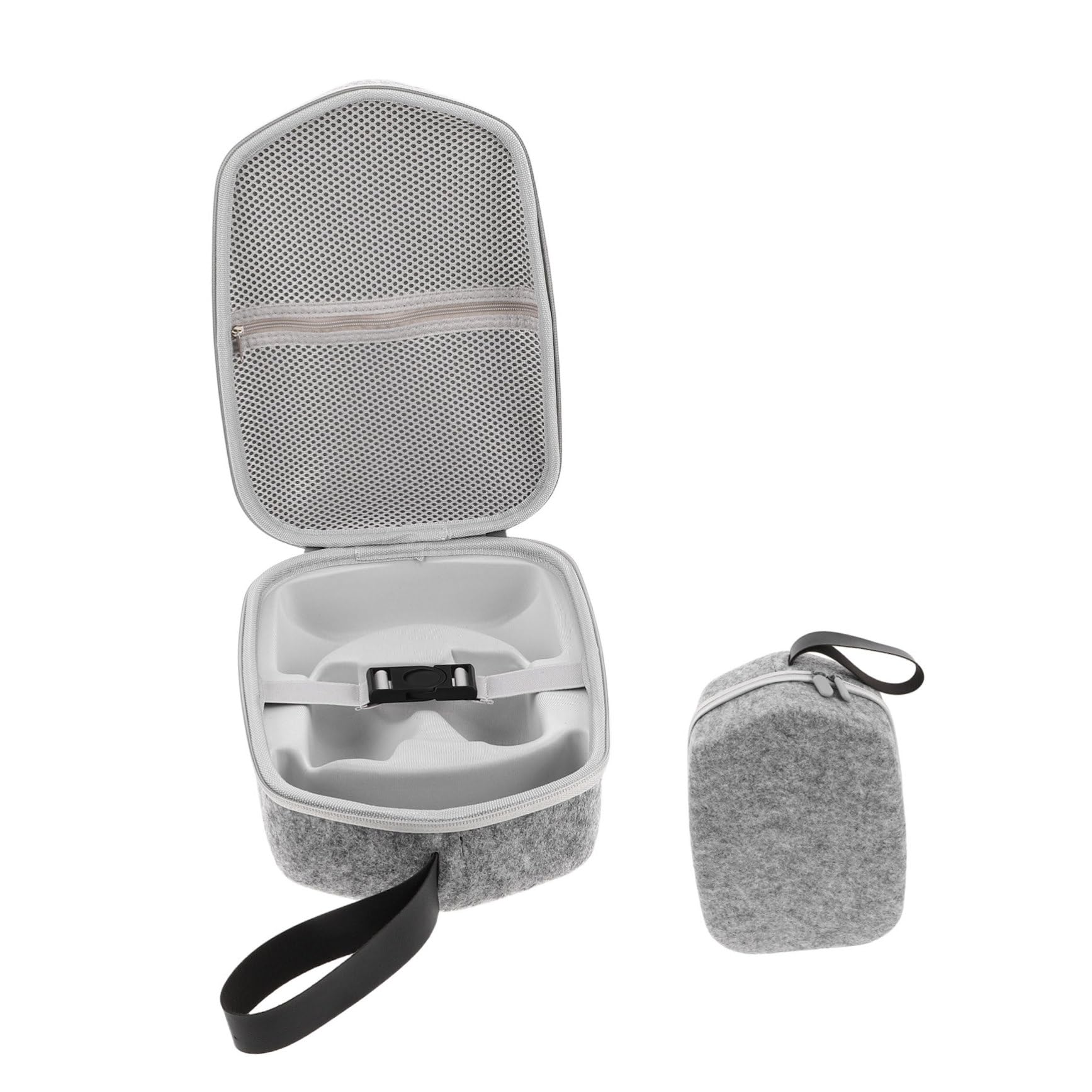 Operitacx Custodia Protettiva in Feltro per Occhiali Vr Borsa da Viaggio con Maniglia Custodia Antiurto per Occhiali Vr Compatibile con Oculus Borsa Portatile