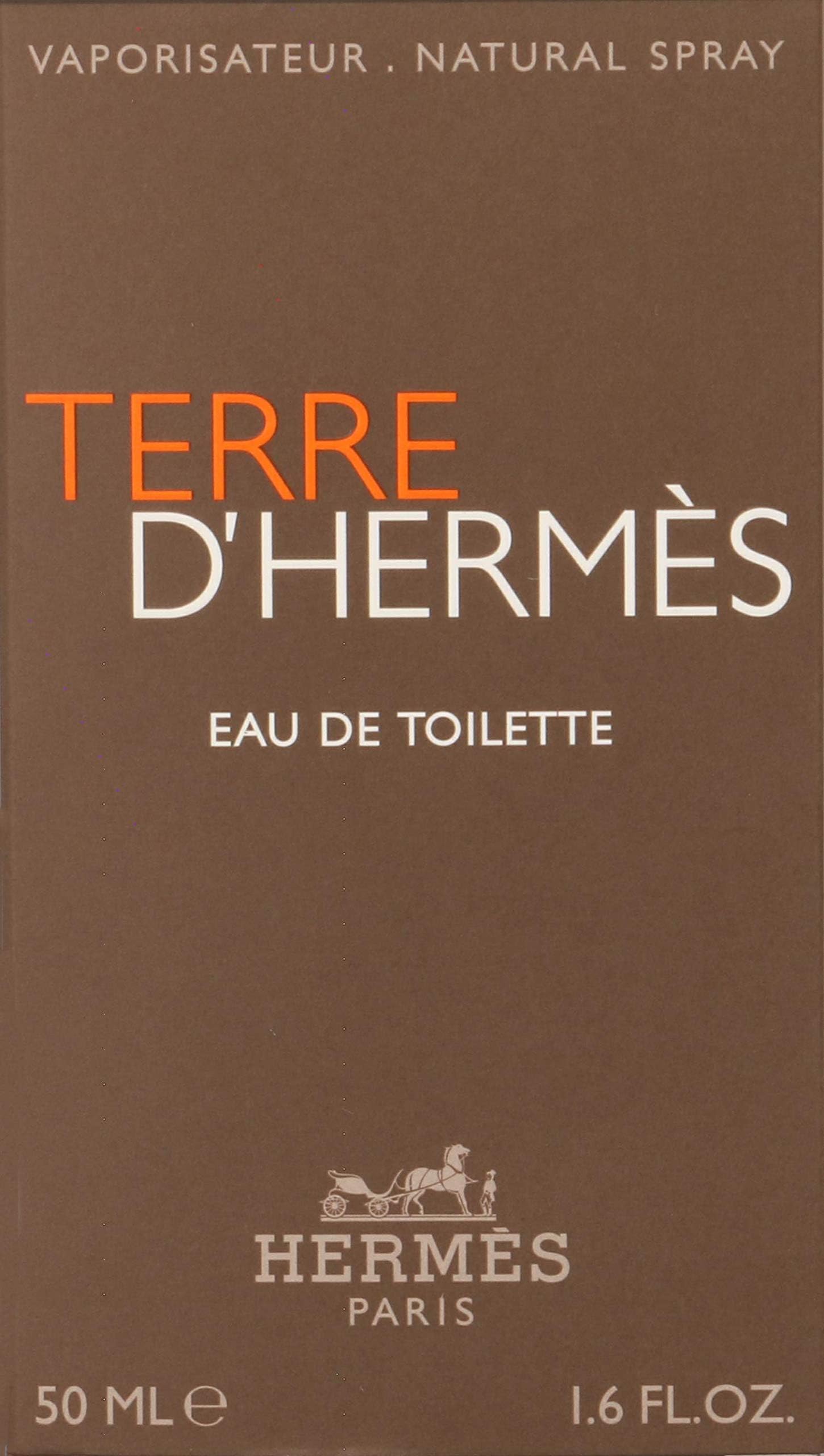 Terre D'Hermes by Hermes for Men 1.6 oz Eau de Toilette Spray