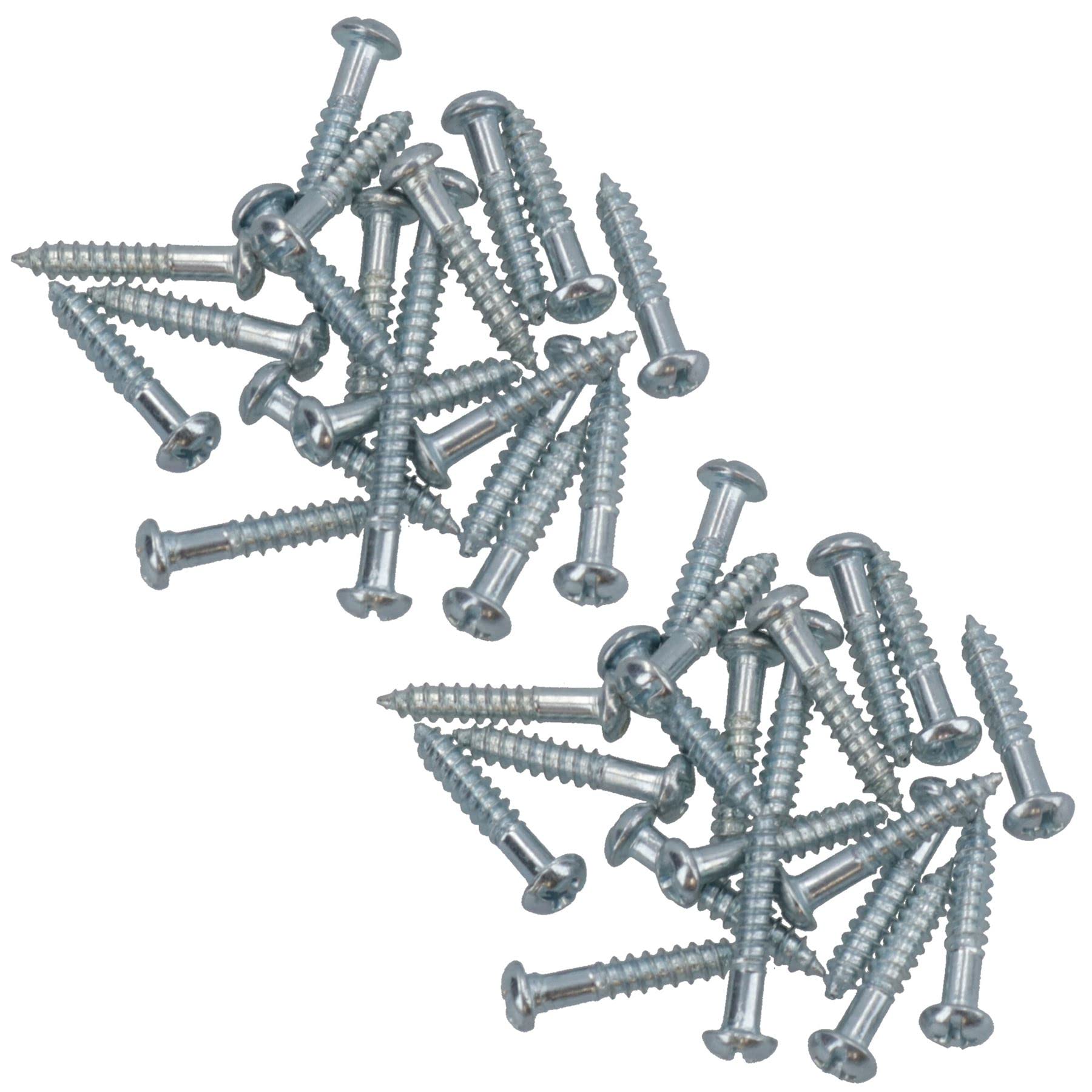 Ab Tools Ph2 Dome Headed Phillips Wood Screws 3.5Mm X 20Mm Fastener Fixings 40Pc