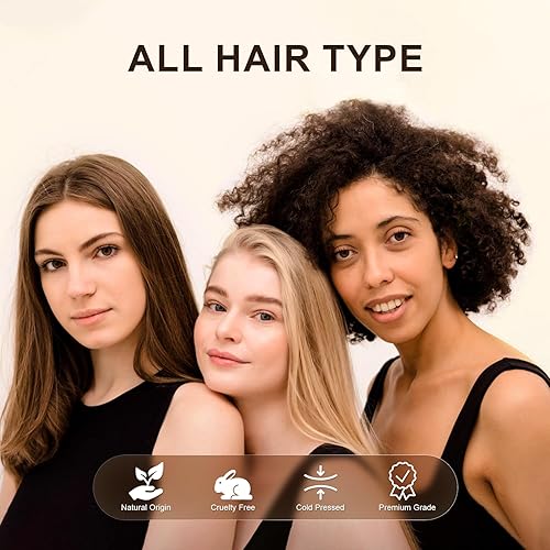 Miniatura 6 de Aceite de argán para el cabello, aceite de argán puro y natural de Marruecos, aceite de argón para el cabello, cuero cabelludo, cara y piel,