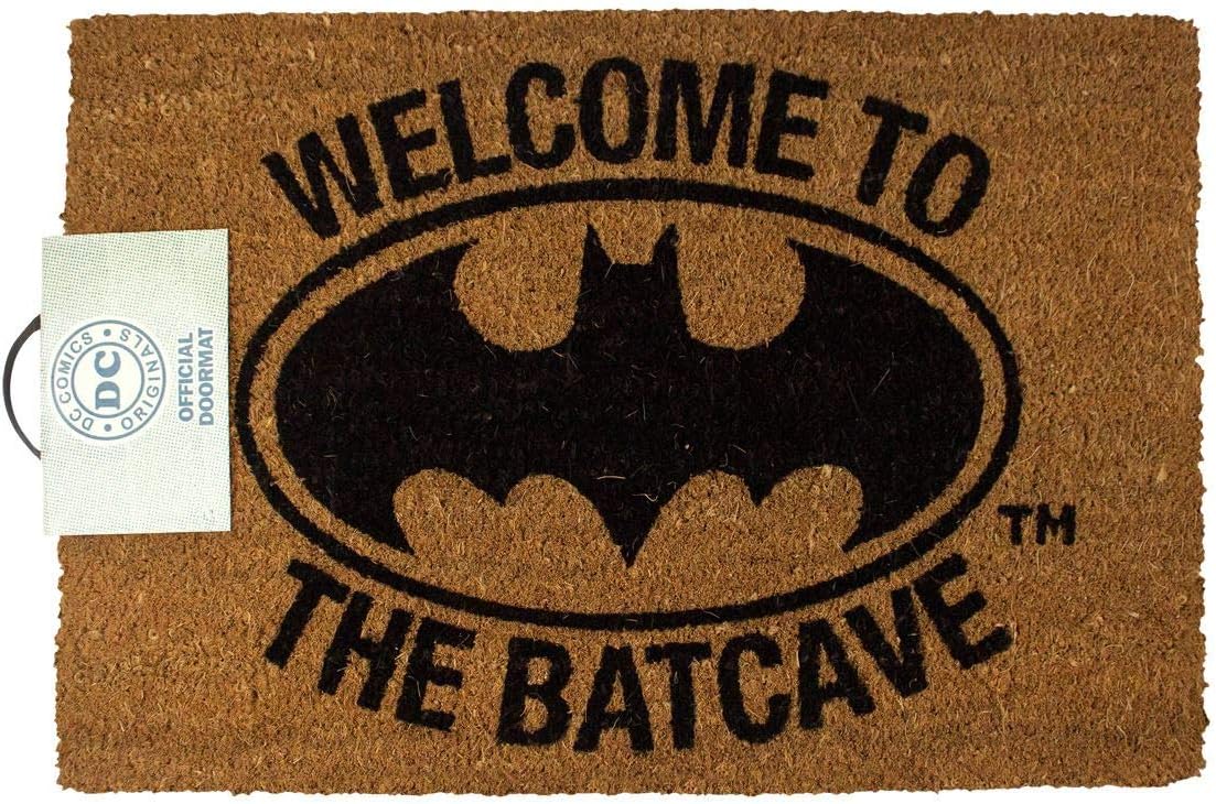 Official Batman Welcome to The Bat Cave Door Mat