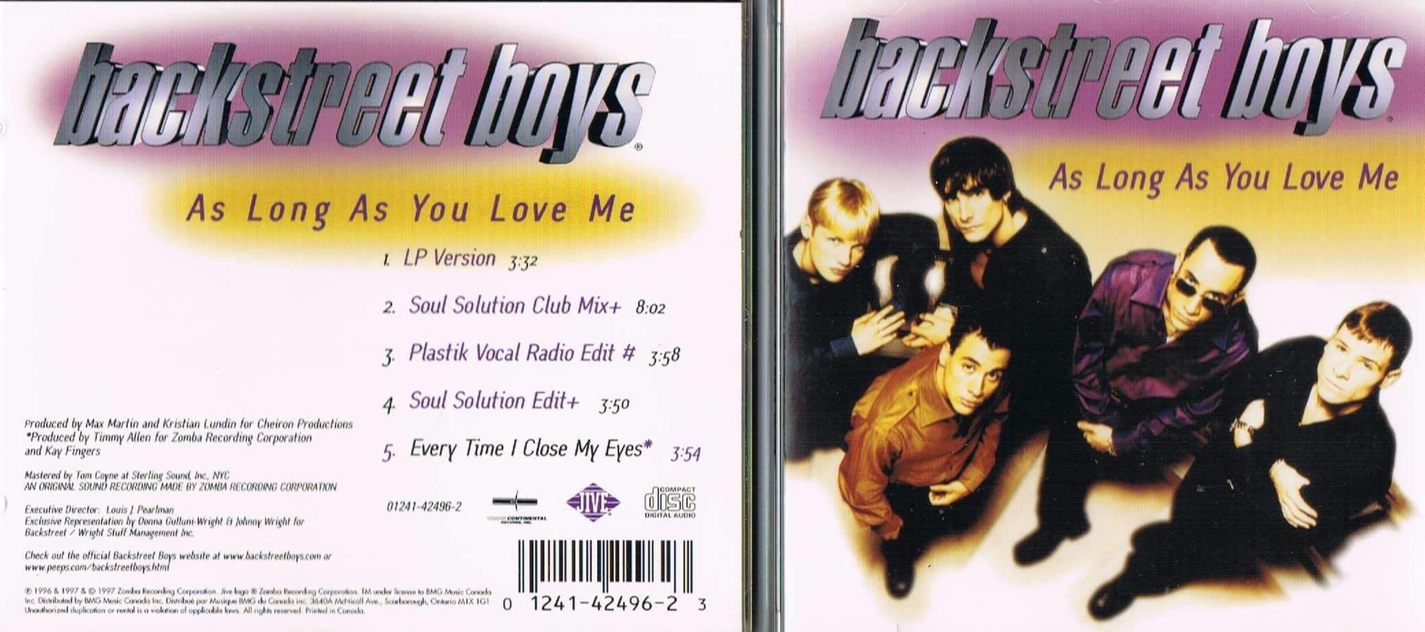 As Long As You Love Me (CD Single from Canada) [Audio CD]