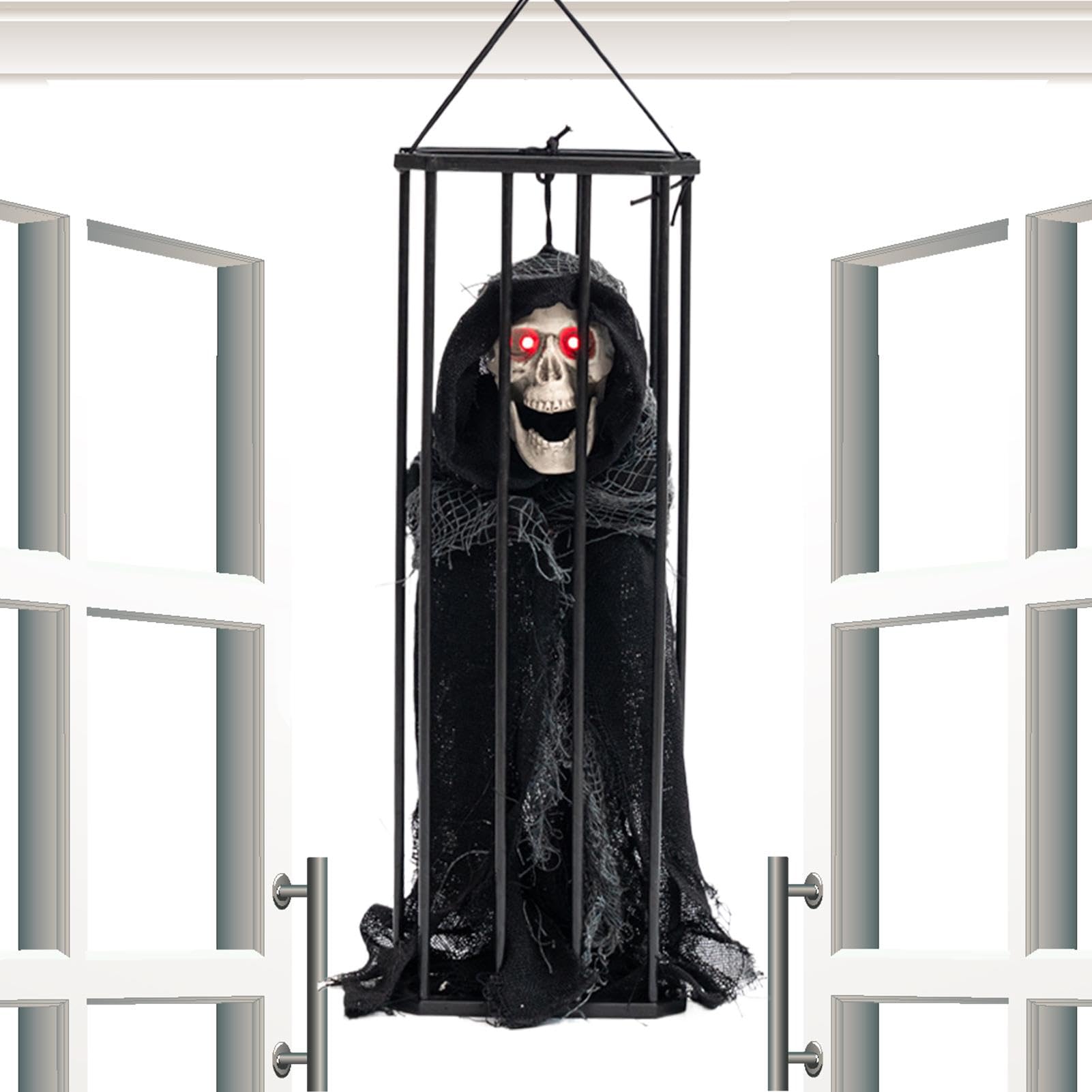Pendentif d'Halloween cage pour animer votre salon et salle à manger