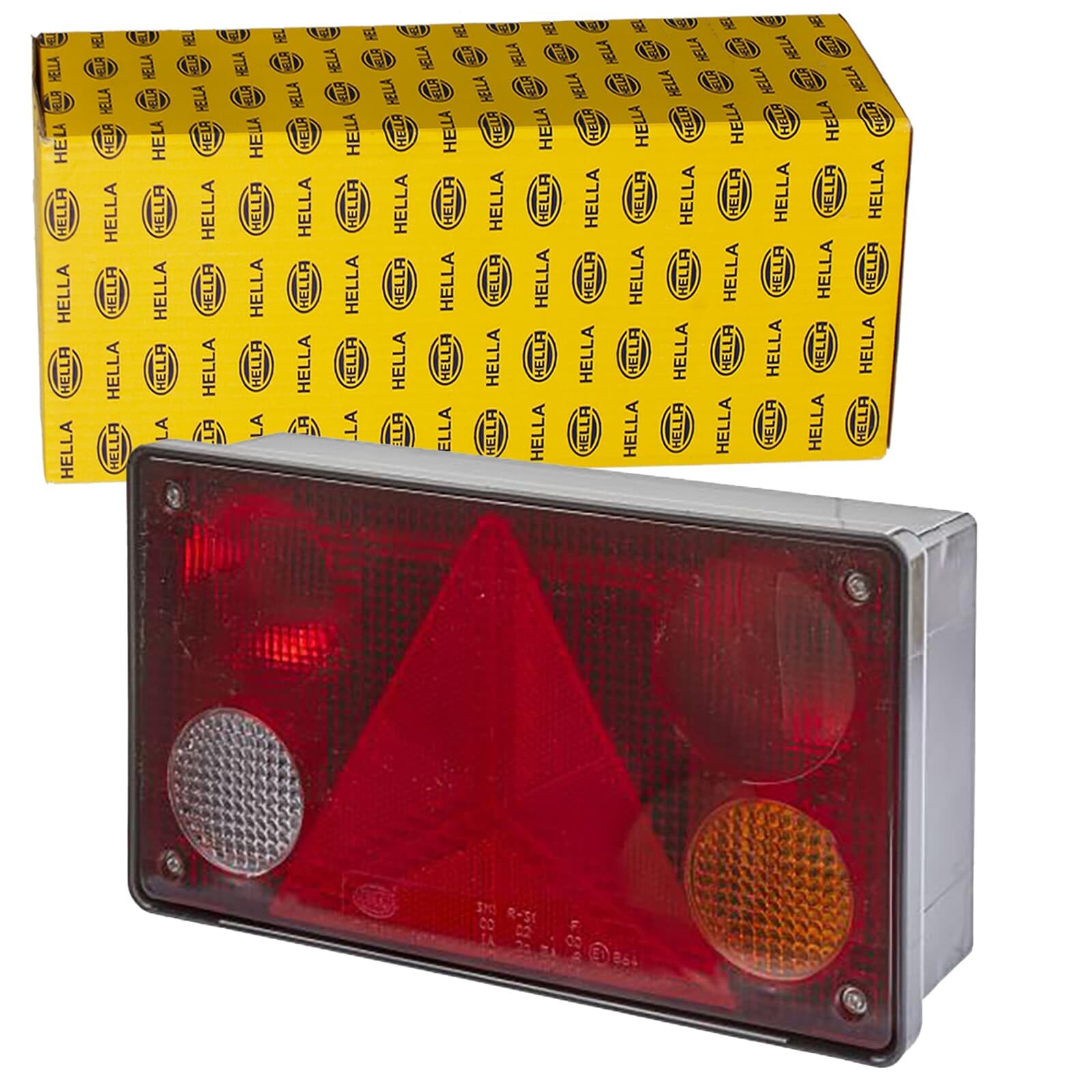 HELLA 2VP 340 400-141 Rearlight - Bulb - mounting/Bolted - Lens Colour: Multi-coloured - Plug: Blade Terminal - right - Quantity: 1