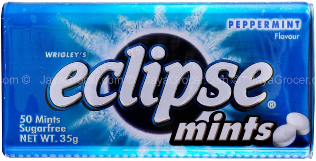 Eclipse Peppermint Sugarfree Mint Tin 35g