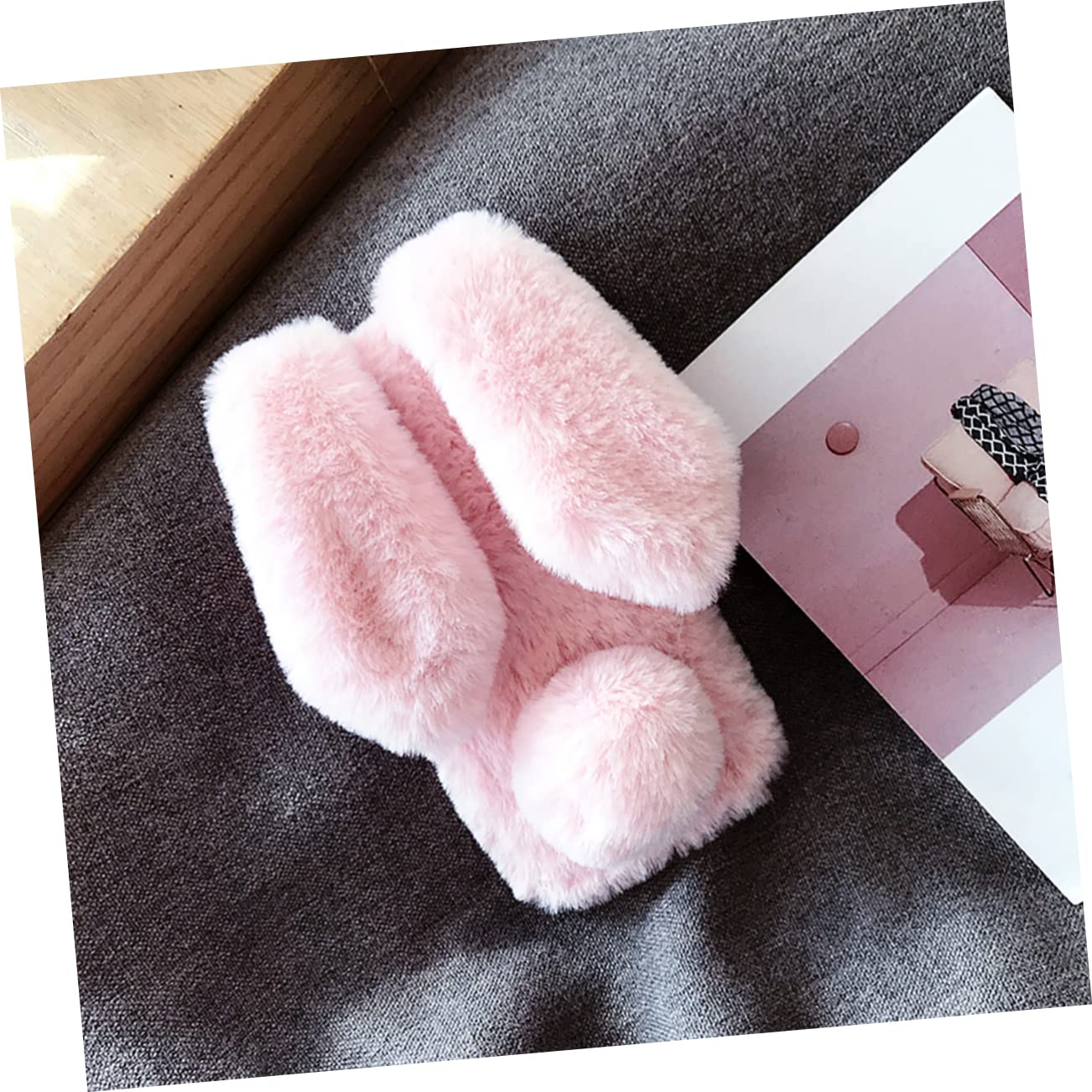 jojofuny 3pezzi Custodia Telefonica Morbida Forma Di Coniglio Per g Stylus Protezione Antisfregamento Peluche Tpu Copertura Fluffy Per Smartphone Accessorio Elegante e Resistente Per Ogni