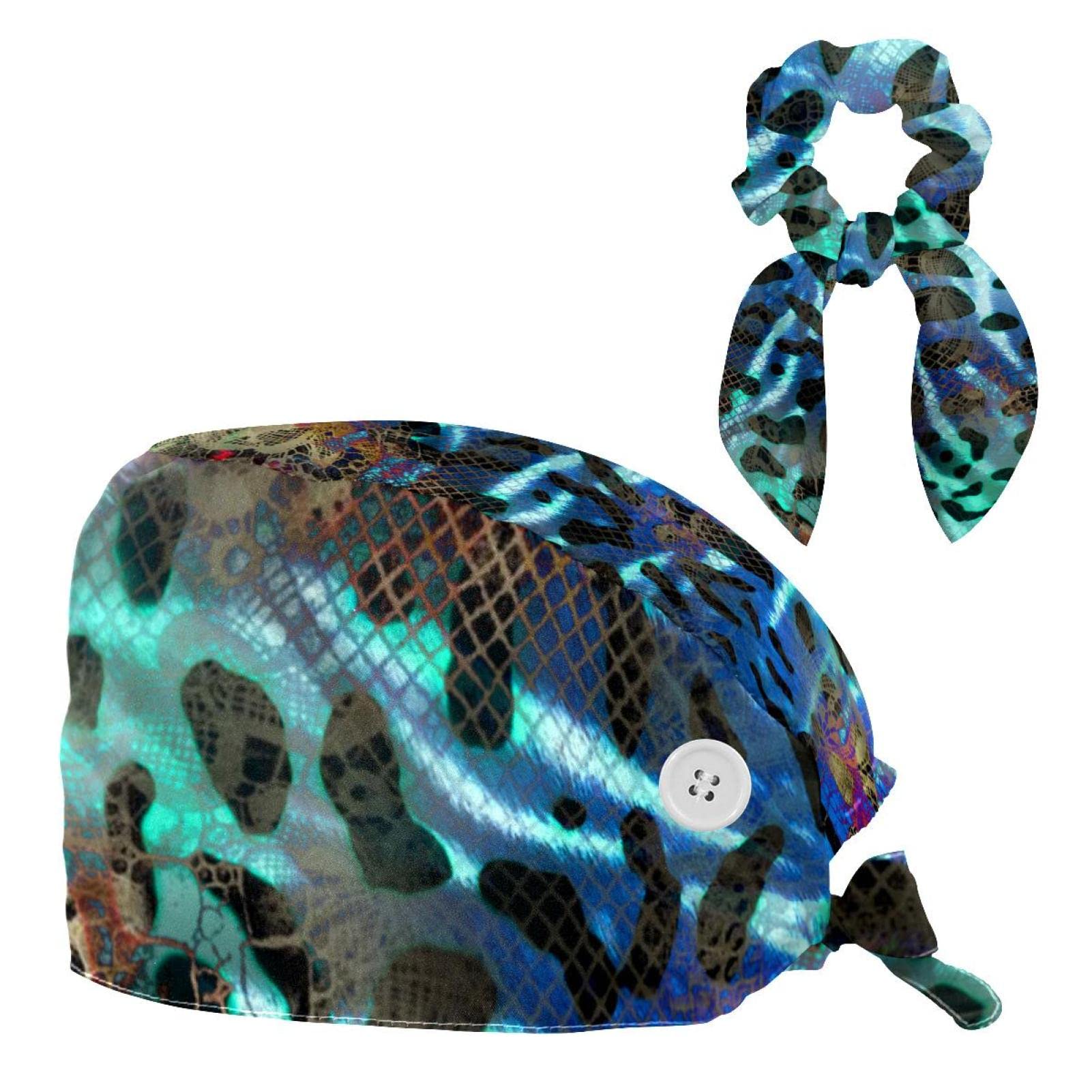 Bonnet de coiffure à étoiles et pois, parfait pour protéger vos cheveux à la maison