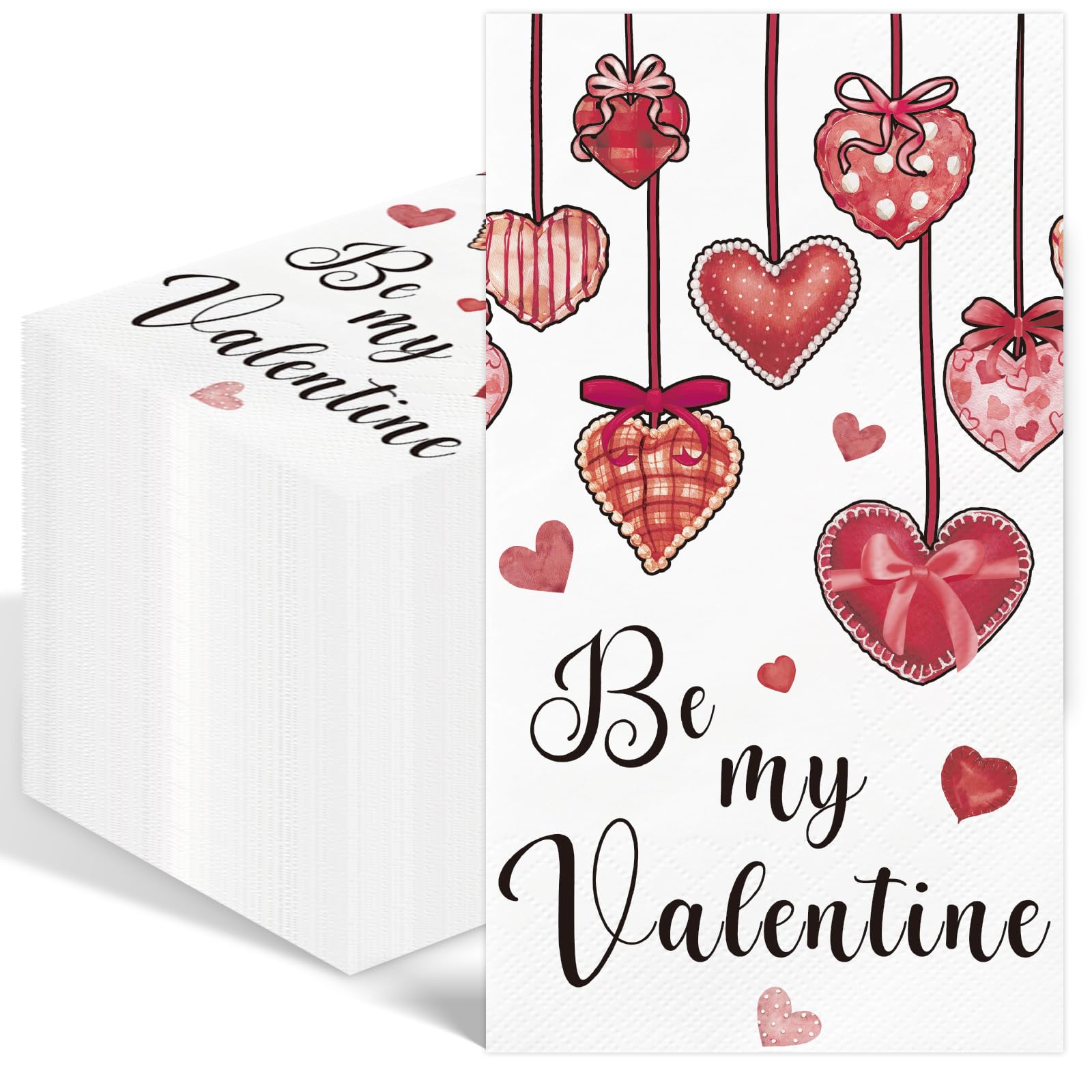 69 Pezzi Decorazioni per La Tavola per San Valentino Con Cuore Rosso