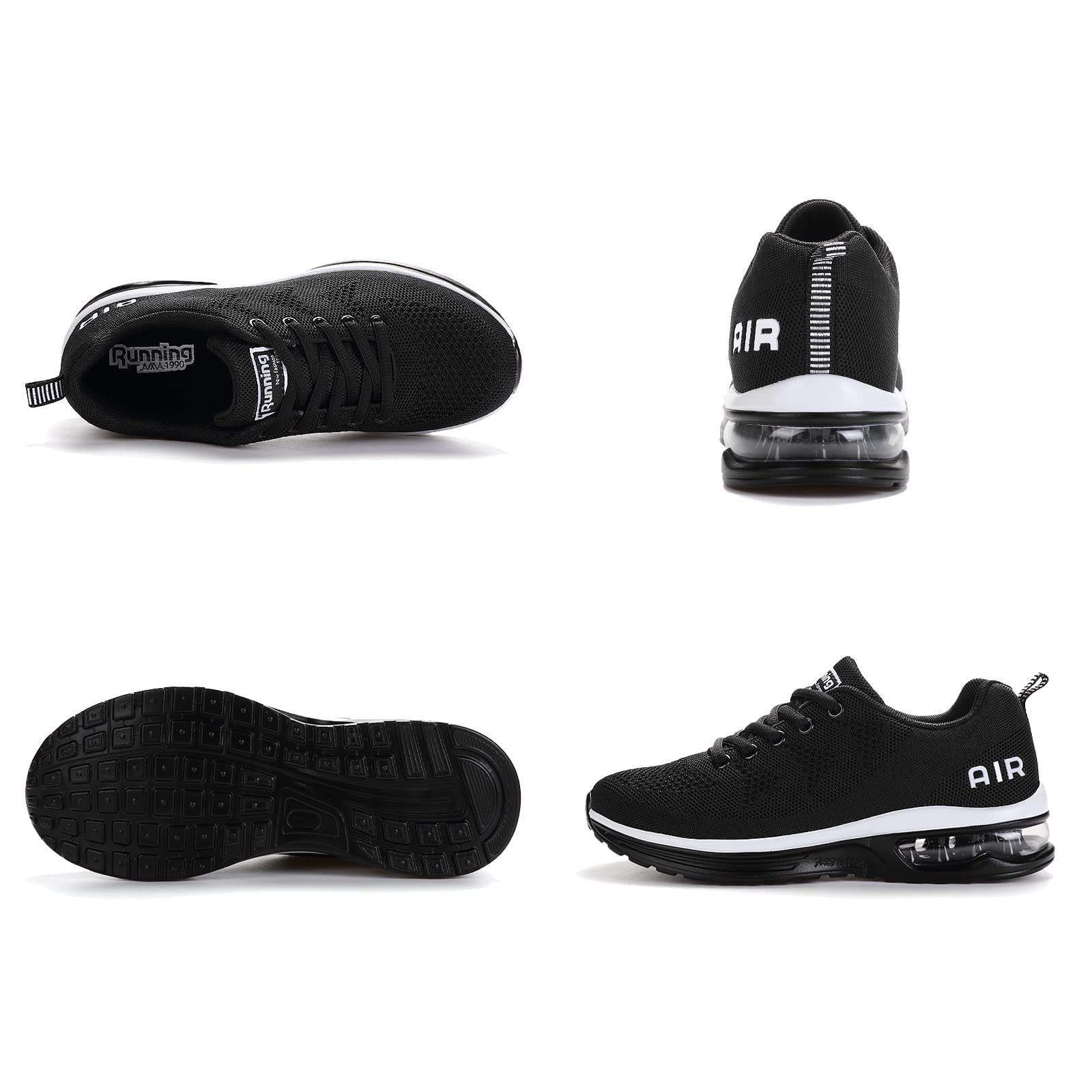 sotirsvs Uomo Donna Air Scarpe Running Sneakers da Ginnastica Corsa Casual da Fitness Scarpe da Tennis Jogging Sportive 34-46 EU
