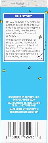 Miniatura 7 de Zarbee's Spray para dormir para bebé; spray calmante para dormir con lavanda natural y manzanilla para ayudar a la rutina nocturna del bebé; botella