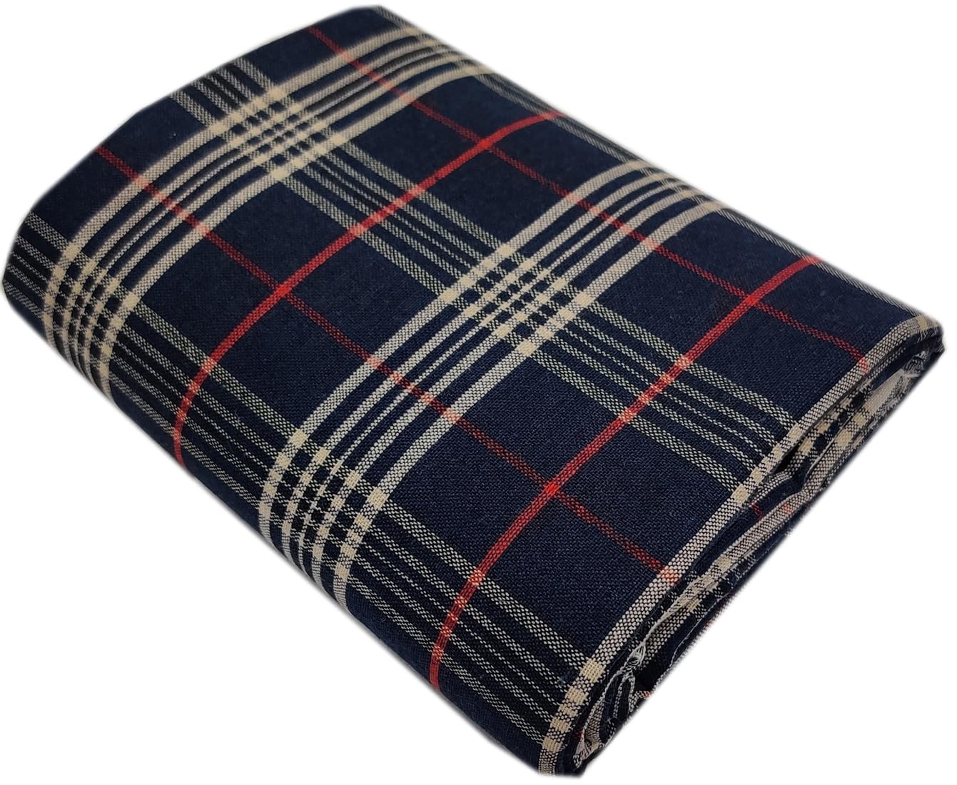 Men’s Everyday Wear Checked Shirt Cloth – Soft Fabric with Box Checks | 1.60 Meter Unstitched Shirt Material-image-9