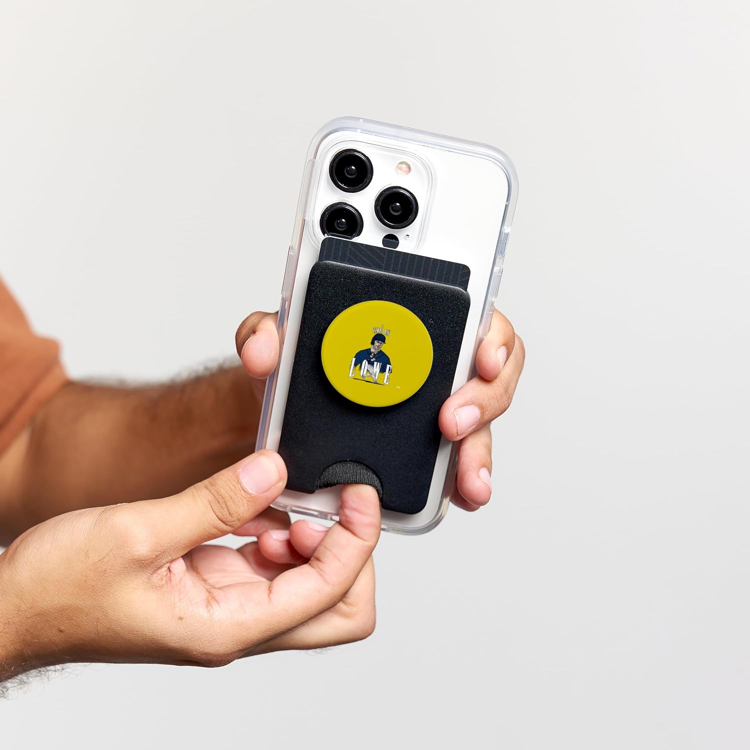 Brandon Lowe | Tampa Bay Baseball Players | MLBBLE3002 PopSockets PopWallet for MagSafe