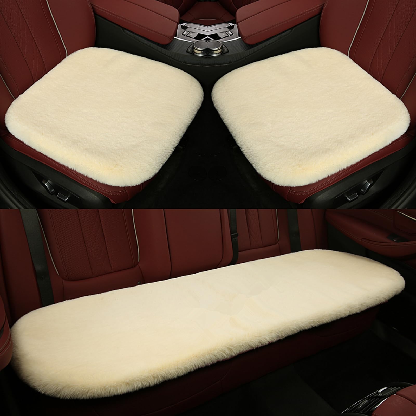 Amazon.co.jp: CEVAN 車用シートクッションセット、豪華なシート