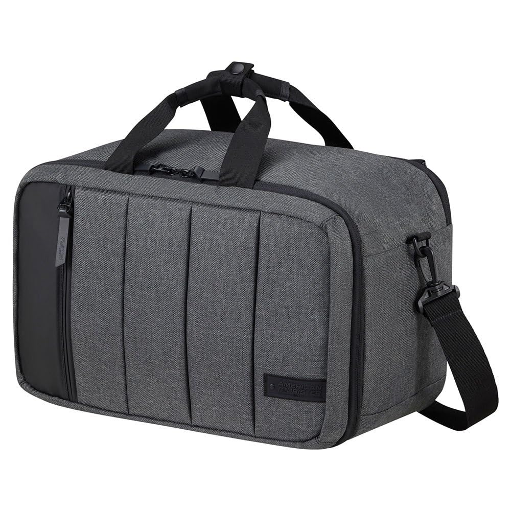 American Tourister Streethero - 3 Way Travel Bag, 38.5 Cm, 23.5 L, Gray (Grey Melange)