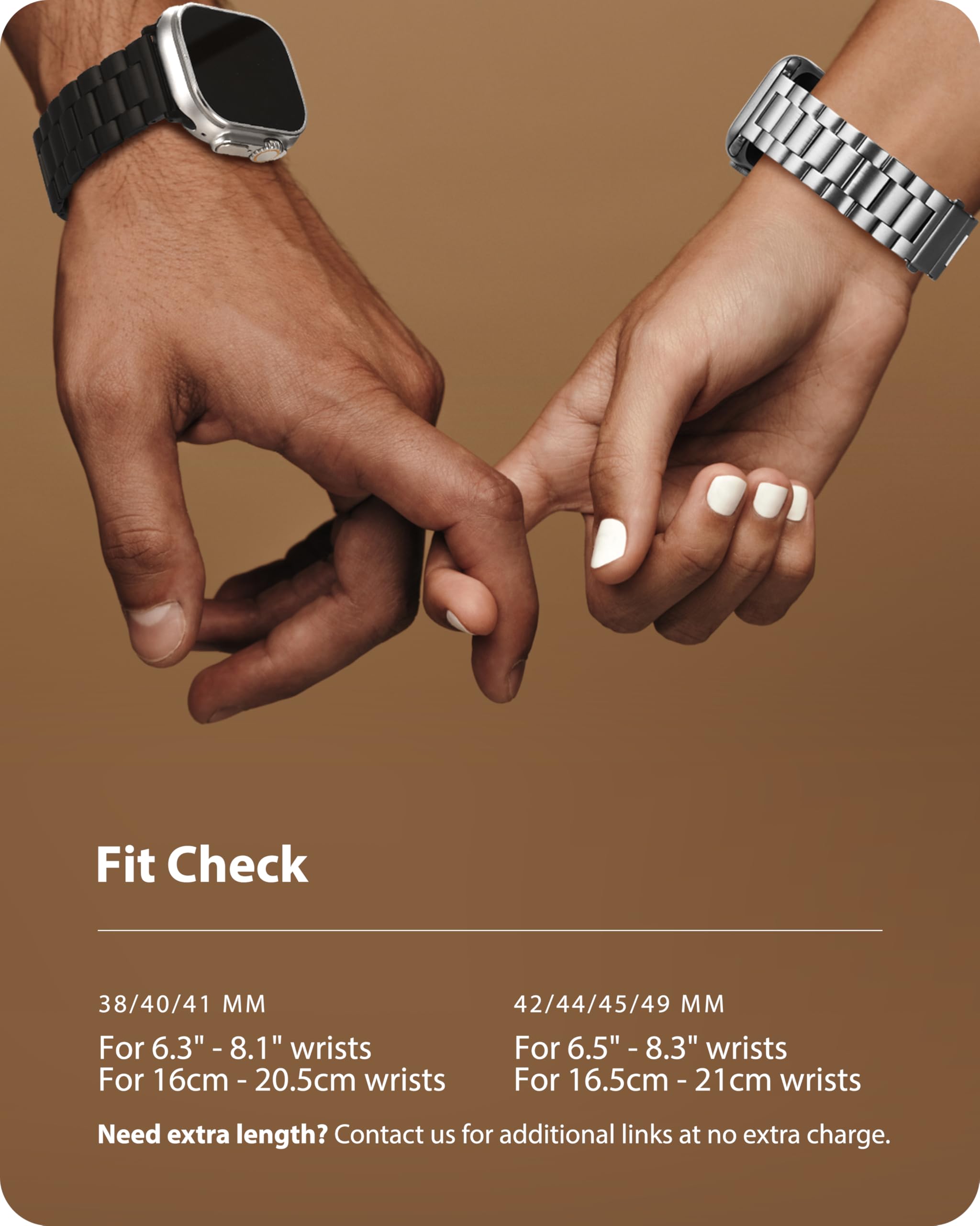 Fullmosa Cinturino Apple Watch Ultra 49mm, Cinturini di Ricambio in Acciaio Inossidabile Compatibile con Apple Watch 49mm Ultra 2/ Ultra, per Donna e Uomo, Argento