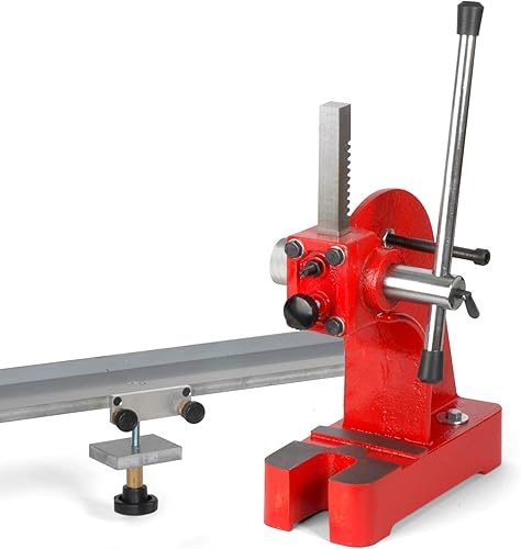 StewMac Prensa de árbol de trastes con mesa, incluye prensa y mesa solamente