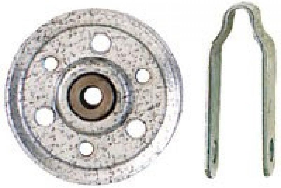 Stanley National S730-720 4" Garage Door Hot Dipped Galvanized Pulley & Fork 730720