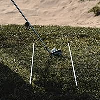 Vista 6 de SuperStroke - Varillas de alineación de golf de 45 pulgadas, varillas de fibra de vidrio, kit de ayuda para entrenamiento de swing completo, ayuda