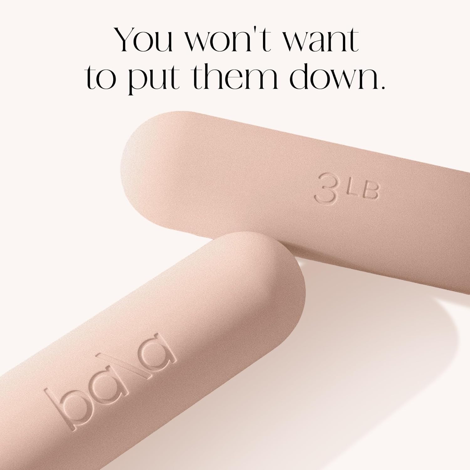 Bala Bars Dumbbell Set for Women & Men - Set of 2 Bars Designed for Walking, Strength Training, HIIT, Boxing & Aerobics - Hand Weights for Working Out at Home - Image 5