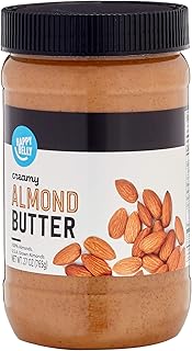 Amazon Brand - Happy Belly Almond Butter, 1.68 Pound (Pack of 1)