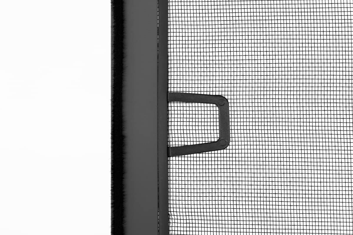 Schellenberg 70031 moskitiera okienna z aluminiową ramą, 100 x 120 cm, antracytowa