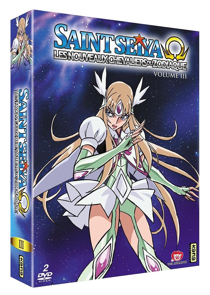 Saint Seiya Omega Vol 3 Édition Limitée DVD de la série animée japonaise nostalgique