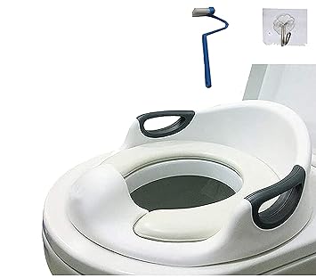 BANG4BUCK Kids and Babies Premium Potty Training seat Arm Rest (Unisex) with cleaning brush and hook