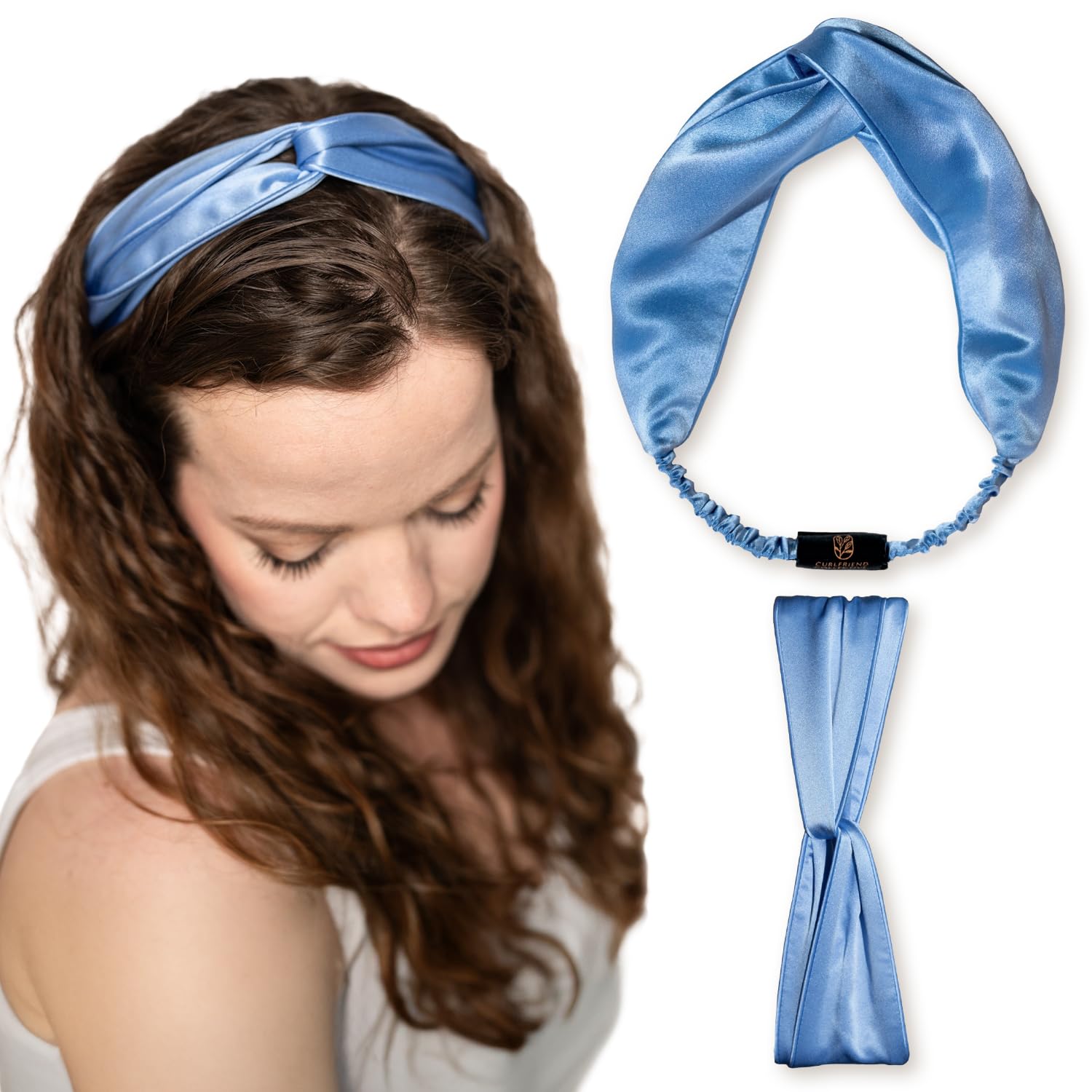 Amazon.com : Mulberry Silk Headband for Women - Silk Satin  display picture 1