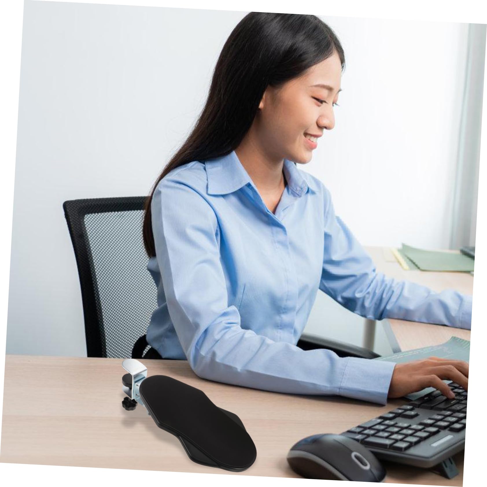 iplusmile Supporto Poggiagomiti Per Computer Poggiagomito Ergonomico Per Mouse Supporto Per Tappetino Da Scrivania Poggiapolsi Per Uso Ufficio