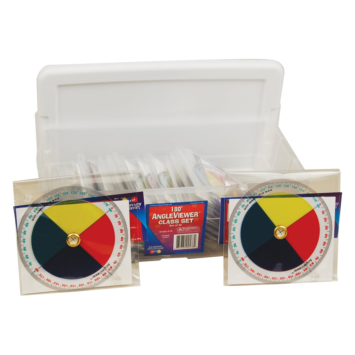 Amazon.com: 180 Degree Angle Viewer Visual Protractor Class : Arts ...