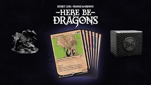 Magic The Gathering Secret Lair: Beadle y Grimm's Here Be Dragons - Ultra Limited, ¡uno de los 10.000 vendidos!