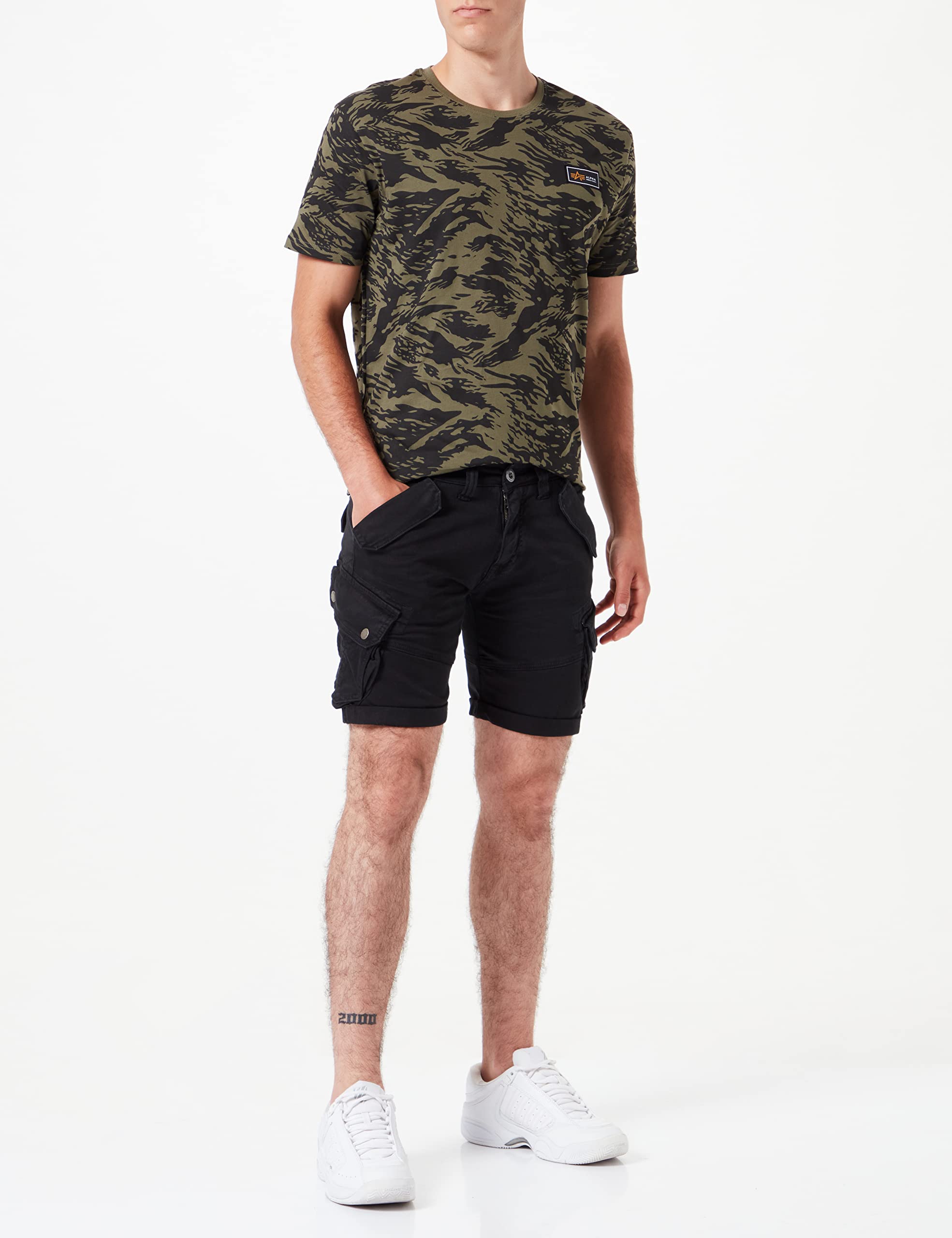 ALPHA INDUSTRIES Alpha Industries Krótkie spodenki bojowe dla mężczyzn - Shorty Mężczyźni