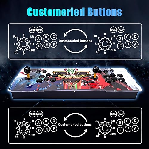 Miniatura 5 de Consola de juegos 8000 3D WiFi en 1 retro, consola de juegos emulador 1280 x 720 HD, soporte para 4 jugadores, joystick dual 3D, videojuegos Plug