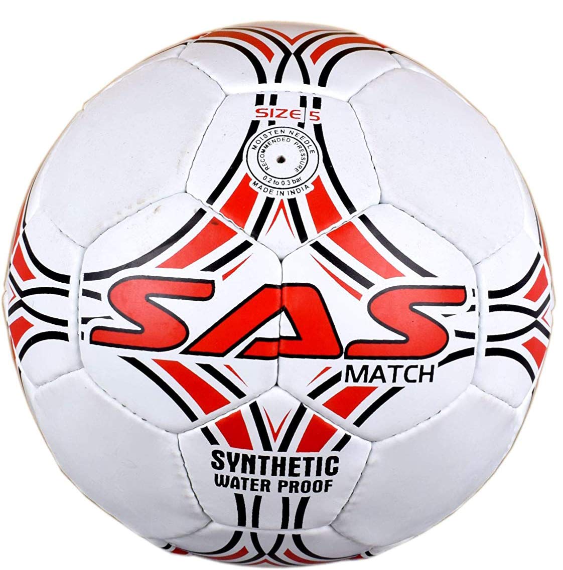 SAS SPORTS Rubber Football Size - 5 (Red and White) (B07VWQ968V) Amazon Price History, Amazon Price Tracker